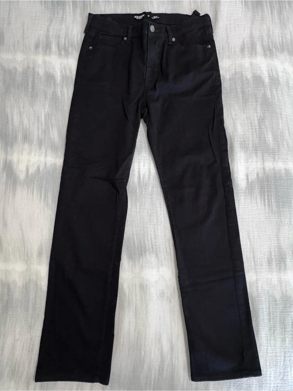 Boys 18 Old Navy Black Jeans